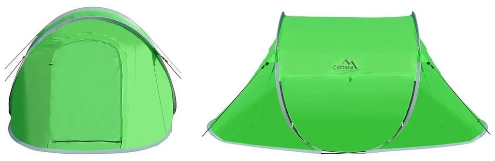 Cattara Cort pentru 2 persoane Bovec verde, 245 x 145 x 95 cm