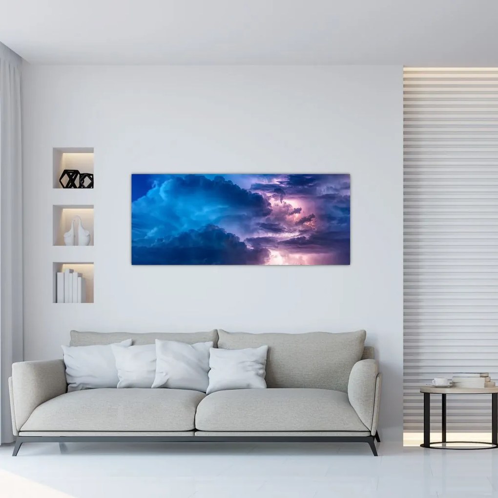 Tablou cu nori (120x50 cm)