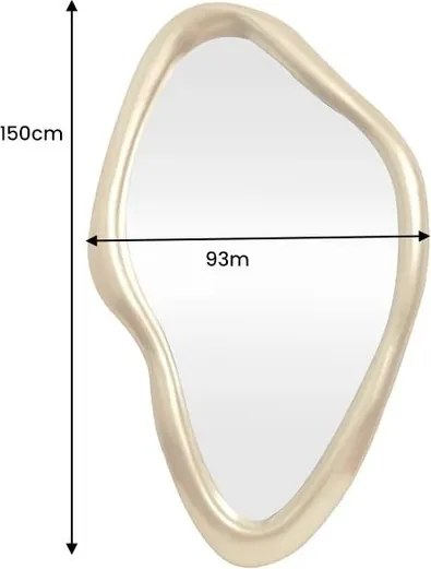 Oglinda decorativa MARQUISE 150cm auriu