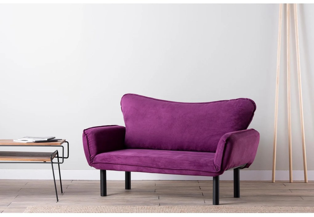 Canapea două locuri Charlene (violet). 1101557