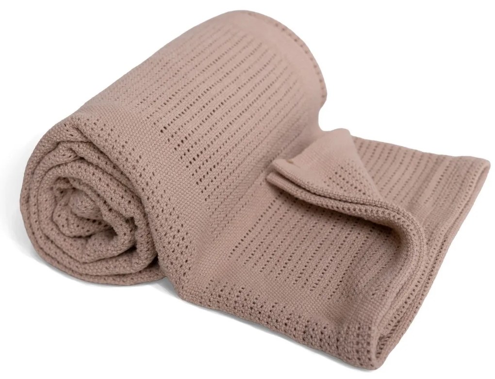 Babymatex Pătură pentru copii Sisi mocha mousse,75 x 100 cm