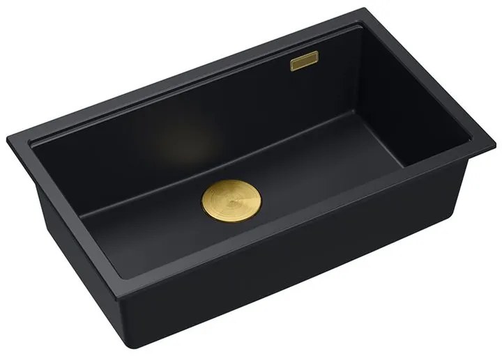 Chiuveta din granit Logan 110 negru