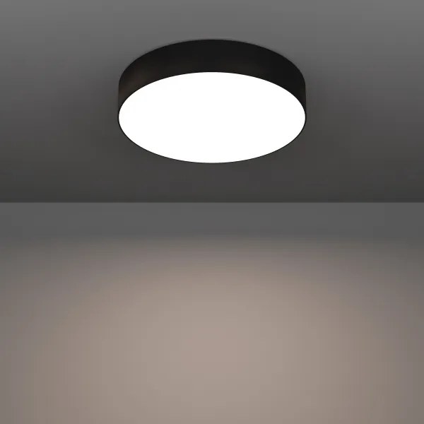 Eglo 901903 - Plafonieră LED RGBW GALLIZZI-Z, dimabilă, 15W, 230V, Ø39 cm, negru