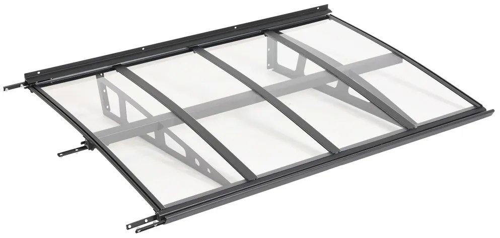 Kassel ușă baldachin extensie de 150 cm CoverTech antracit