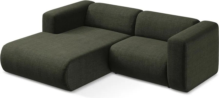 Colțar verde (cu colț pe partea stângă/cu șezlong) Ekahi – Makamii