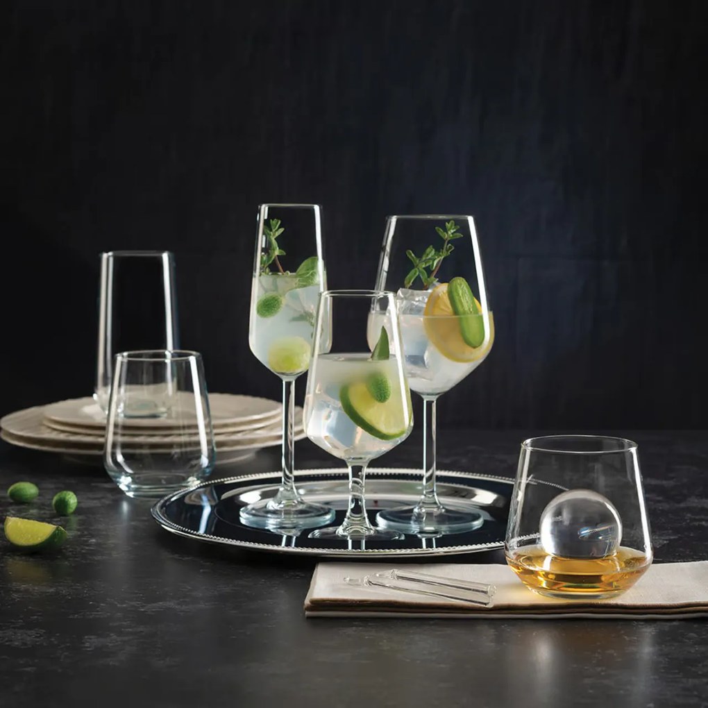 Set 6 pahare sampanie 195ml, Allegra