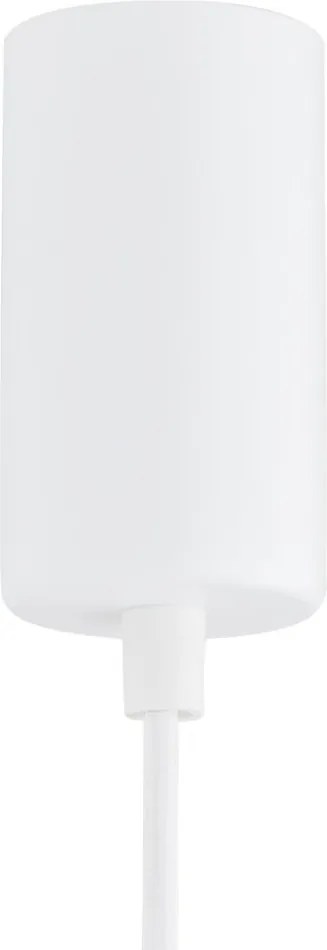 Lustra suspendata din Sticla, Alb, ORLANDO