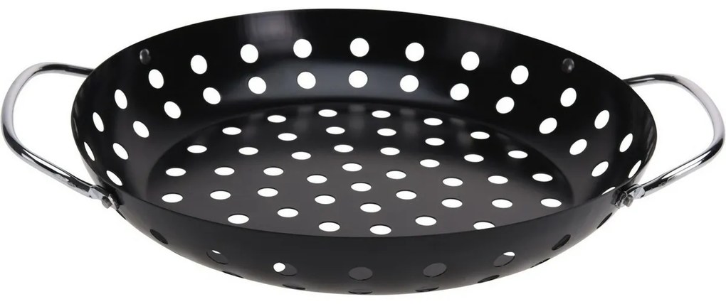 Tigaie gril BBQ Vaggan, cu suprafață anti-aderentă, diam. 24 cm,