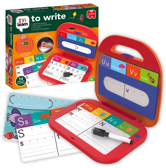 JOC I LEARN - INVAT SA SCRIU IN LIMBA ENGLEZA - JUMBO (1110100393)