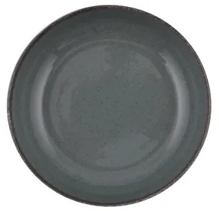 Set de masă, 16 piese, gri/porțelan