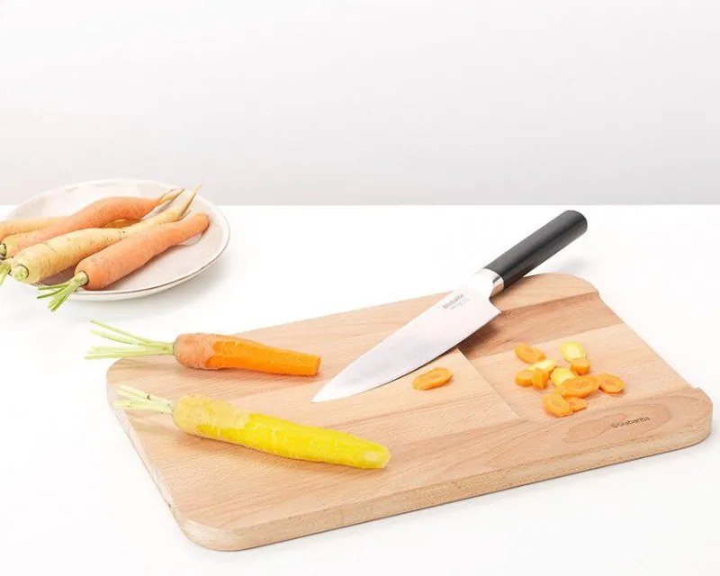 Cutit Brabantia Profile 1003293, 12.5 cm, Otel calit, Rezistent la zgarieturi si coroziune, Negru