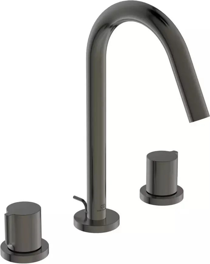 Baterie lavoar Ideal Standard Atelier Joy 3 elemente gri Magnetic Grey