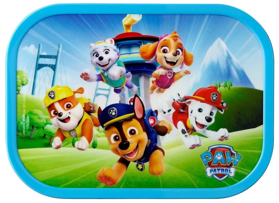 Cutie de gustări pentru copii cu sticlă Paw patrol pups – Mepal