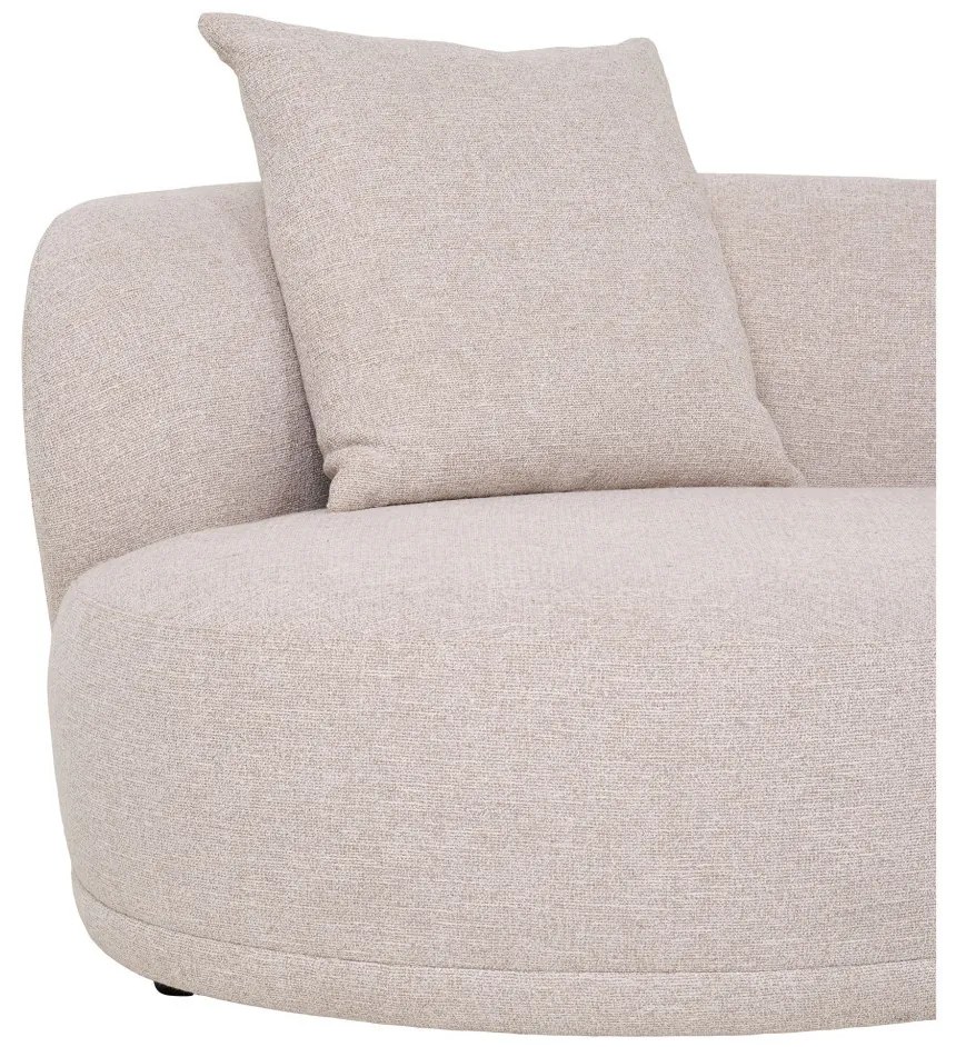 Canapea Kingston cu 2 perne, orientată spre dreapta, naturală, HN1295