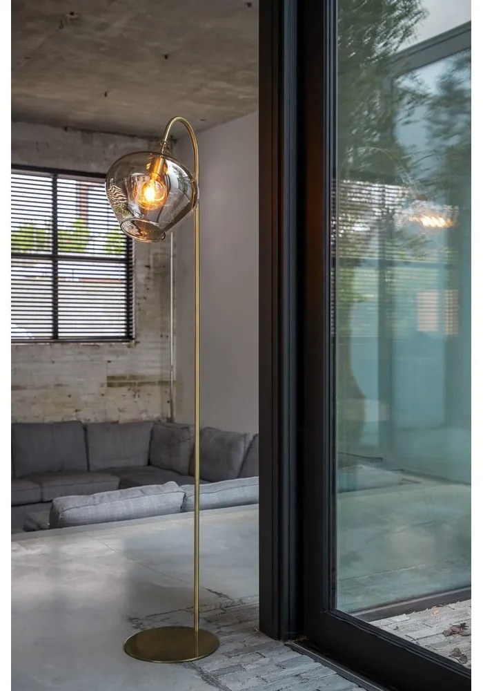 Lampadar auriu (înălțime 160 cm) Rakel – Light & Living