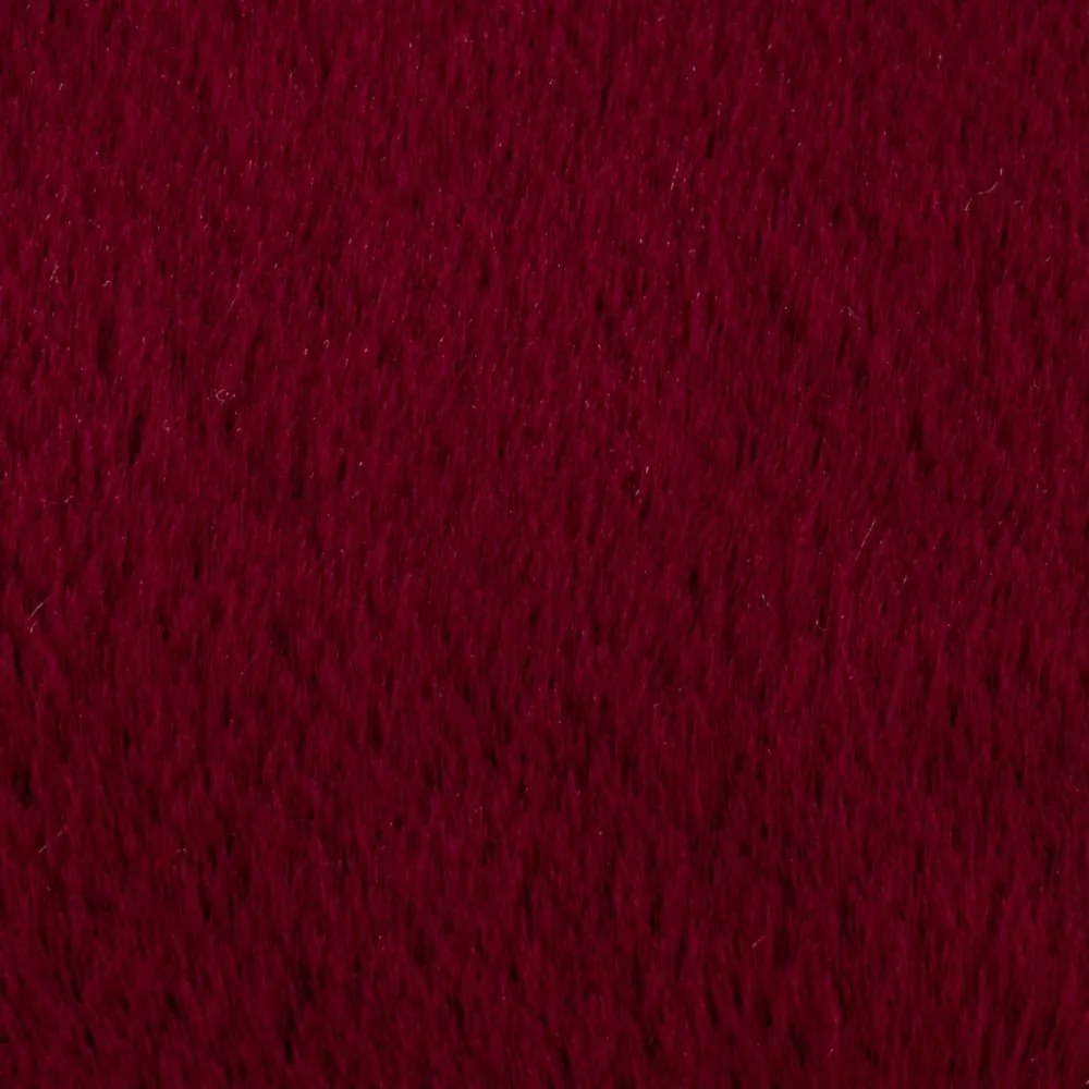 Blană burgundy sintetică 80x150 cm Ivy Luxury Fur – Flair Rugs