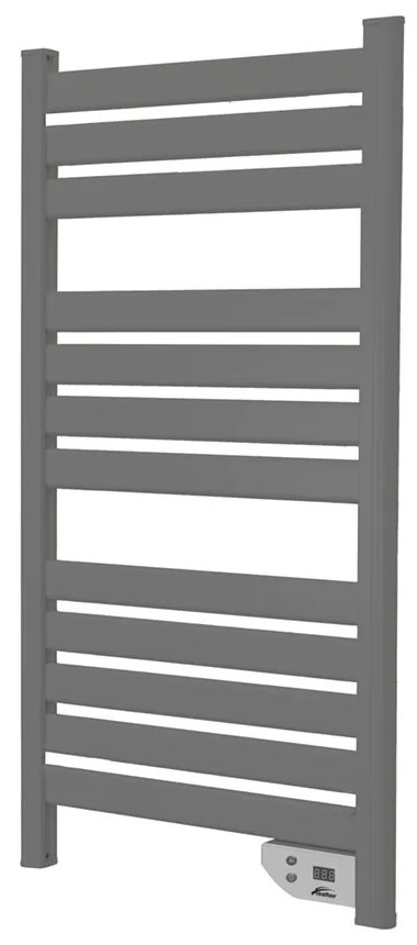 Radiator electric pentru prosoape 500W gri