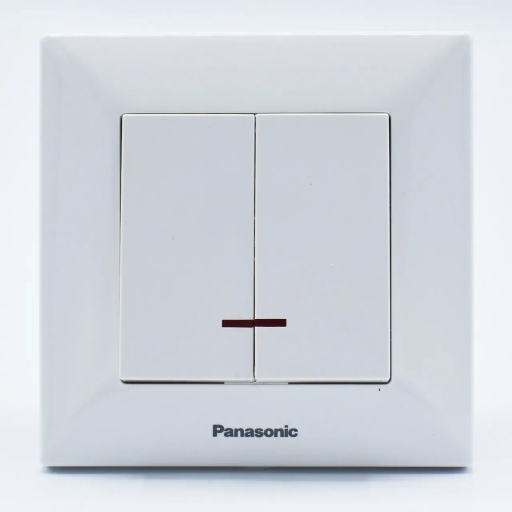 Comutator cu led Arkedia Panasonic, ST, alb
