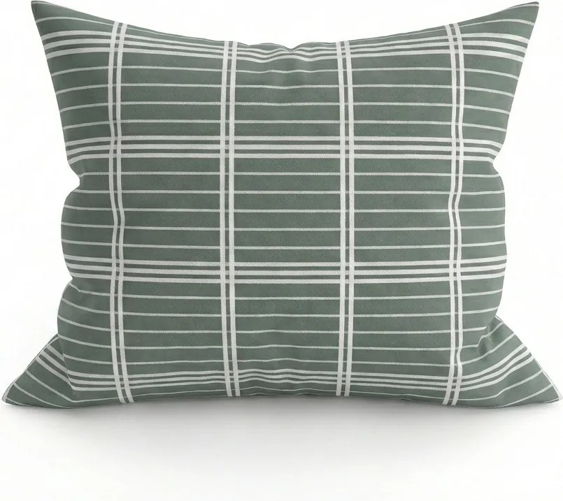 Husa de perna din bumbac FIOREA 40x45 cm, verde