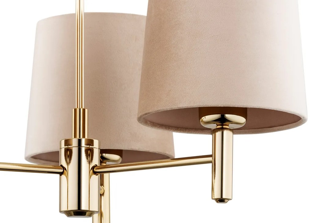 Candelabru modern design elegant PONTE 3L bej