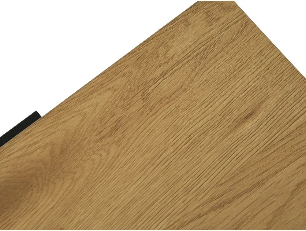 Măsuță auxiliară cu aspect de lemn de stejar 30x40 cm Cesura – Unique Furniture