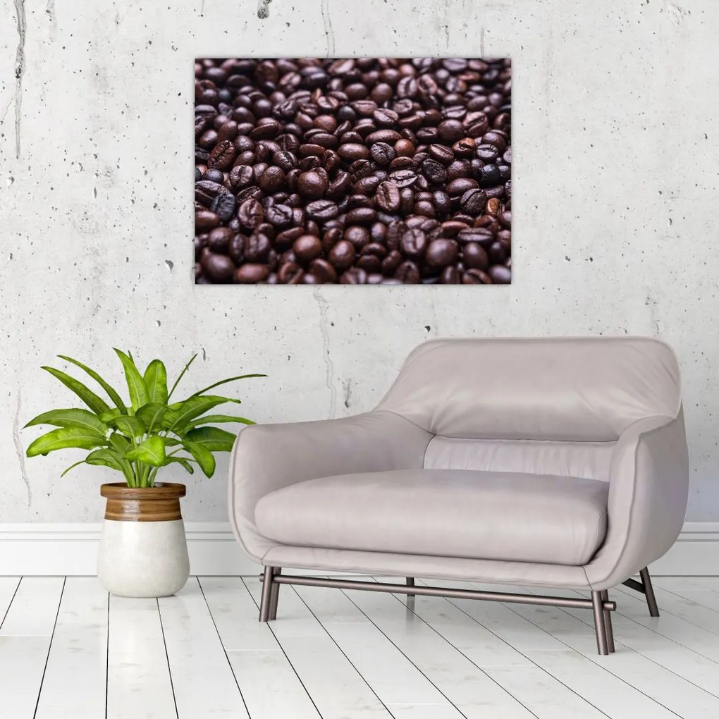 Tablou cu boabe de cafea (70x50 cm)