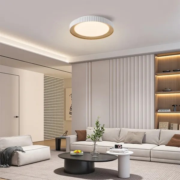 BRILAGI - Plafonieră LED dimabilă NEXO, 48W, 230V, 3000–6000K, albă, Ø 43 cm, cu telecomandă