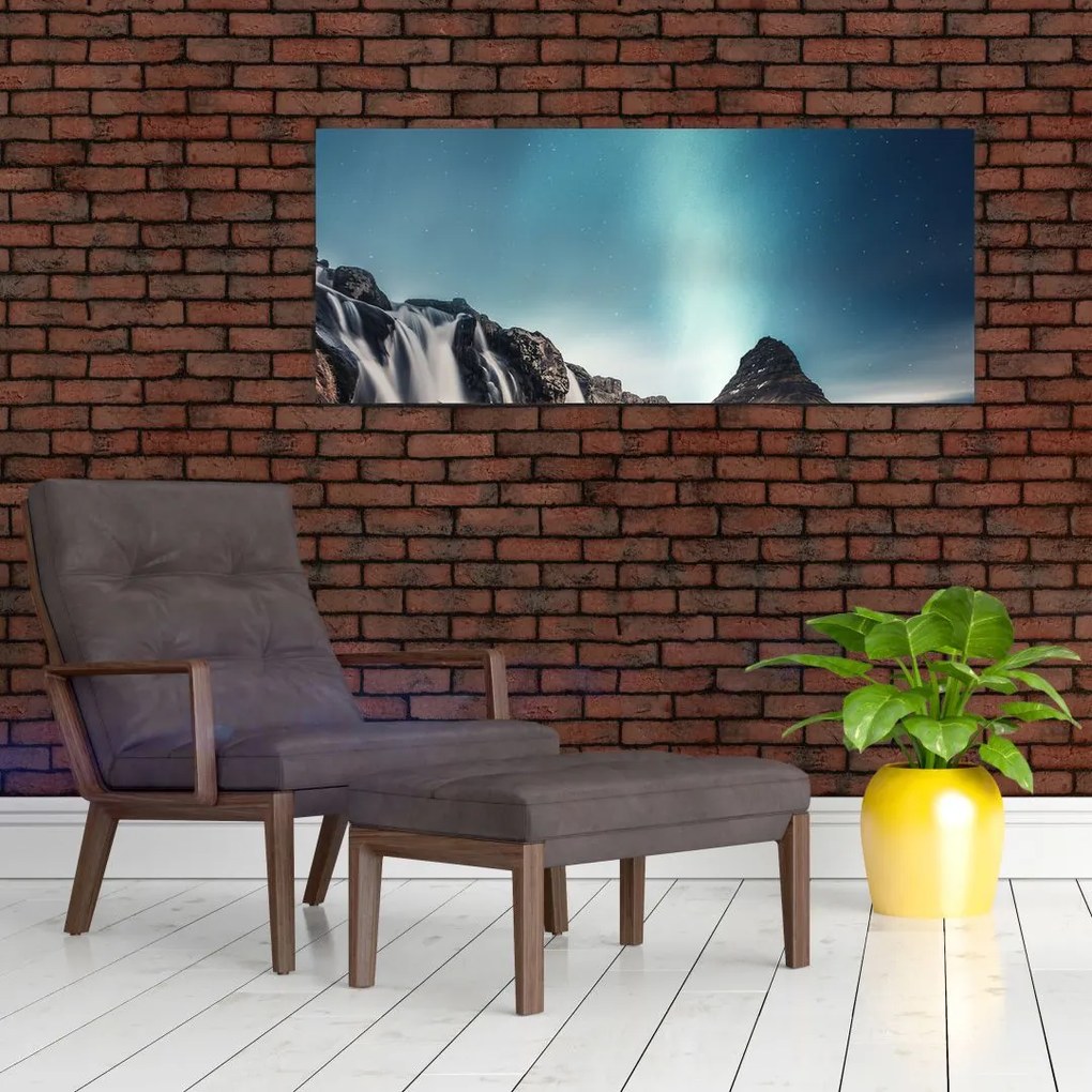 Tablou cu cascade (120x50 cm)