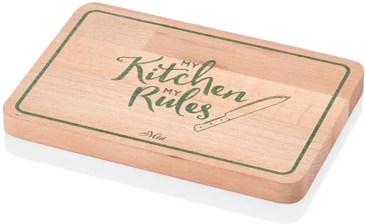 Tocator My Kitchen Verde - 23 x 15 cm