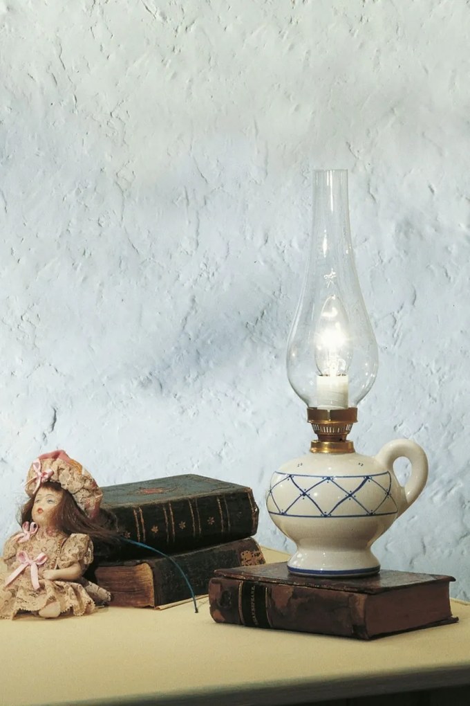 Veioza, Lampa de masa design clasic realizata manual POMPEI