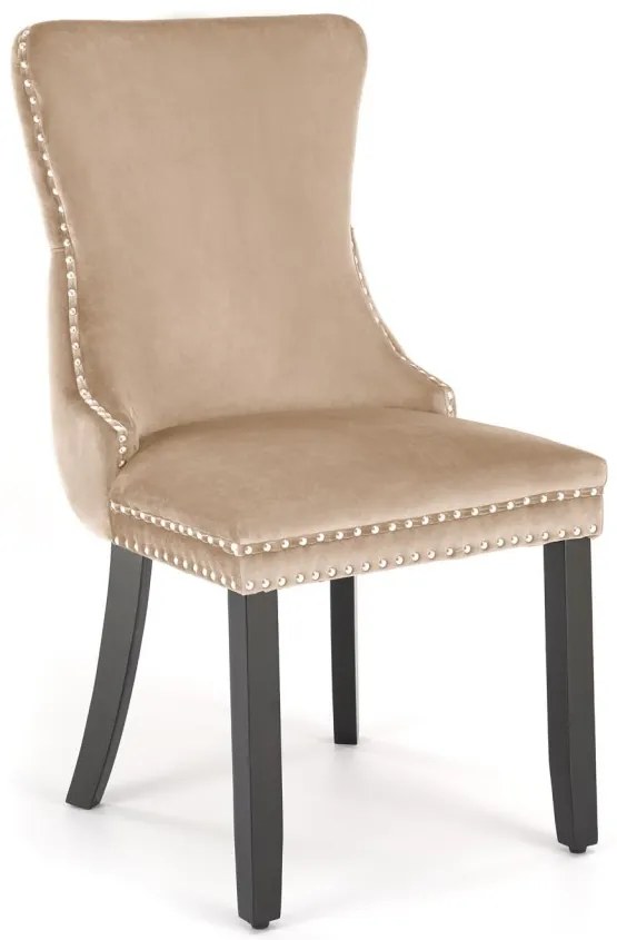 Scaun Alda velvet bej H95 cm