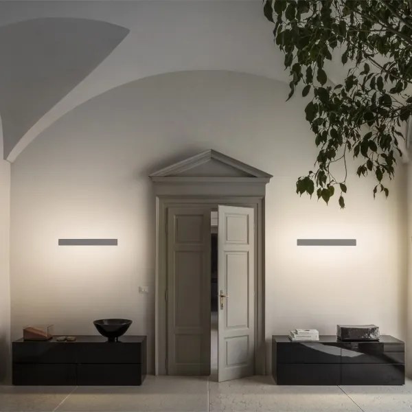 Ideal Lux - Aplica de perete LED ZIG ZAG, 30W, 230V, 75 cm, CRI 90, alb