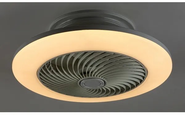 Plafonieră LED dimabilă cu ventilator Rabalux 6710 DALFON LED/36W/230V + telecomandă