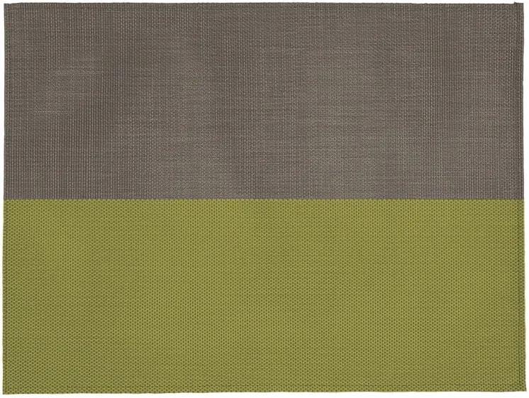 Suport pentru farfurie Tiseco Home Studio Stripe, 33 x 45 cm, bej - verde