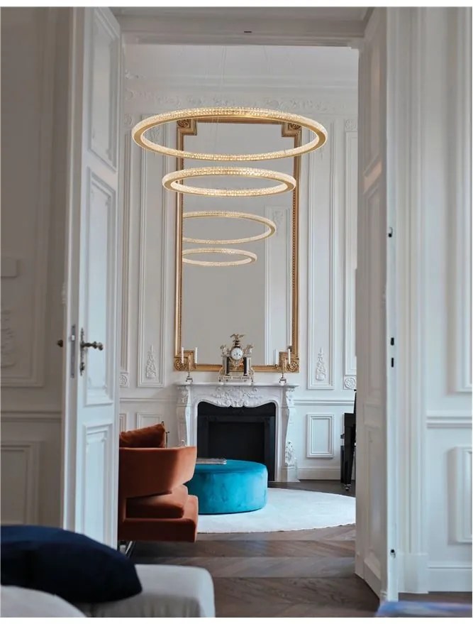 Lustra LED dimabila design elegant CILION 60cm