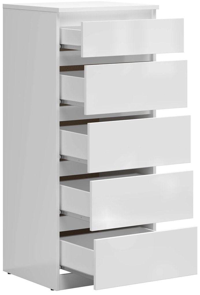 Comodă Tetrix 3 (alb lucios) . Promo -44%. 1098481