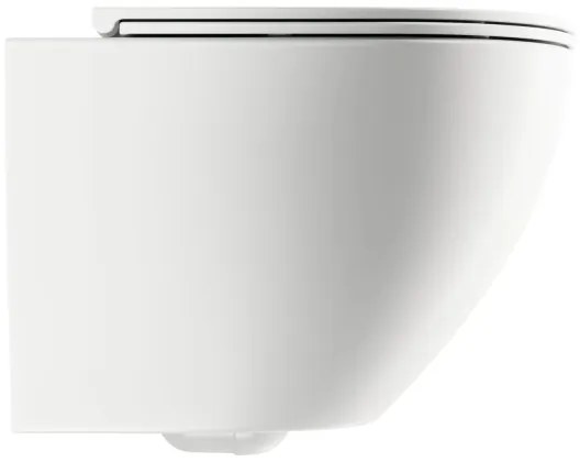 OMNIRES OTTAWAMWBM - Vas WC suspendat OTTAWA cu capac SoftClose, ceramică, alb mat