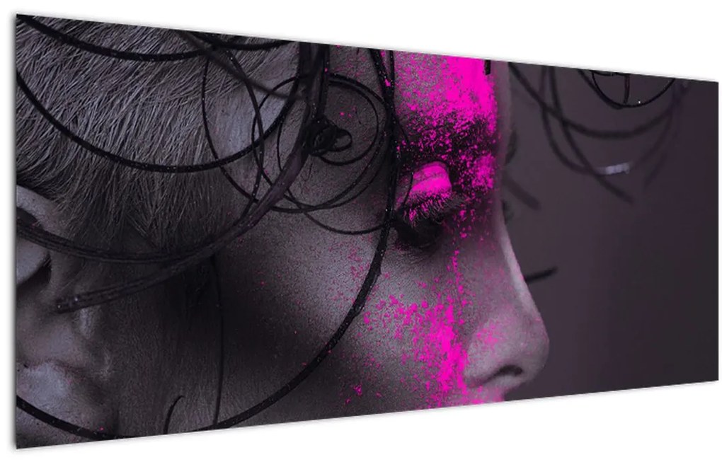 Tablou femeii (120x50 cm)