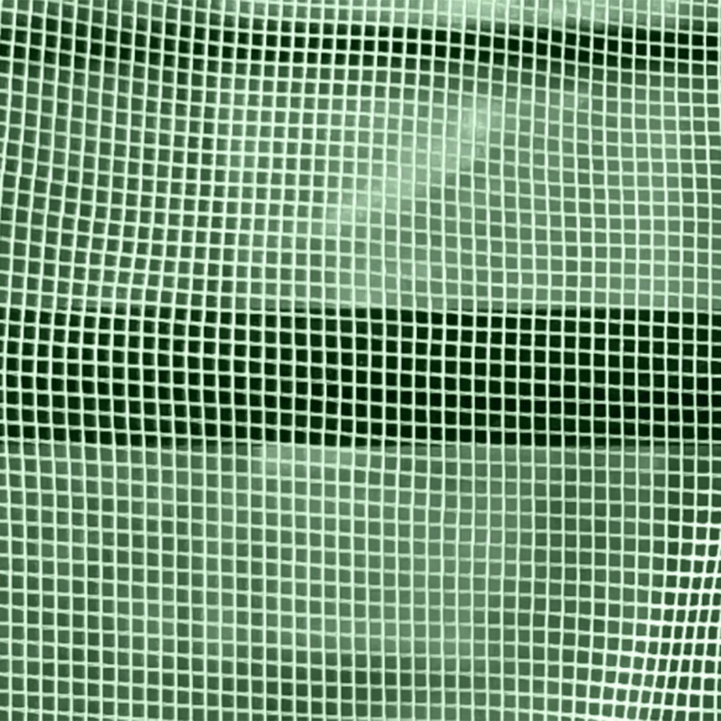 Outsunny Seră Tip Tunel 300 x 300cm Walk-In - Verde | Aosom Romania