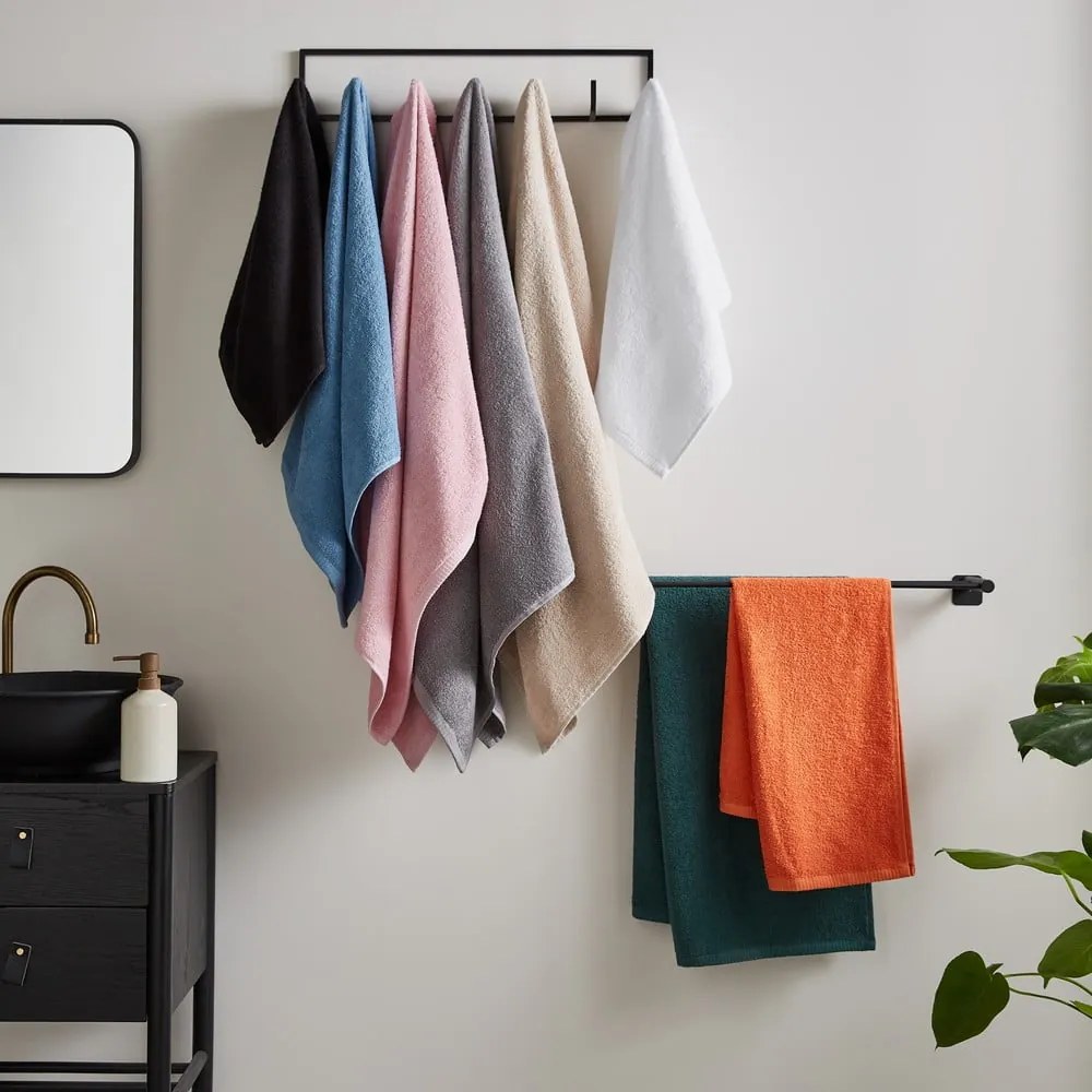 Prosoape bej 2 buc. din bumbac cu uscare rapidă, din frotir 90x140 cm Quick Dry – Catherine Lansfield