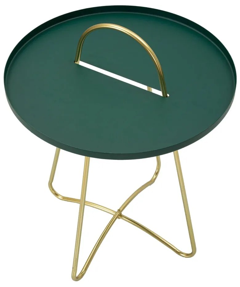 Măsuță auxiliară rotundă din metal ø 45 cm Grent – Mauro Ferretti