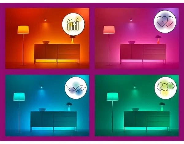 Bandă LED RGBW dimabilă 3m LED/24W/230V 2700-5000K Wi-Fi WiZ