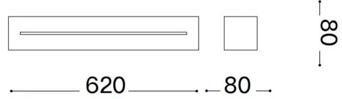 Ideal lux - Aplica perete 4xE14/40W/230V alb