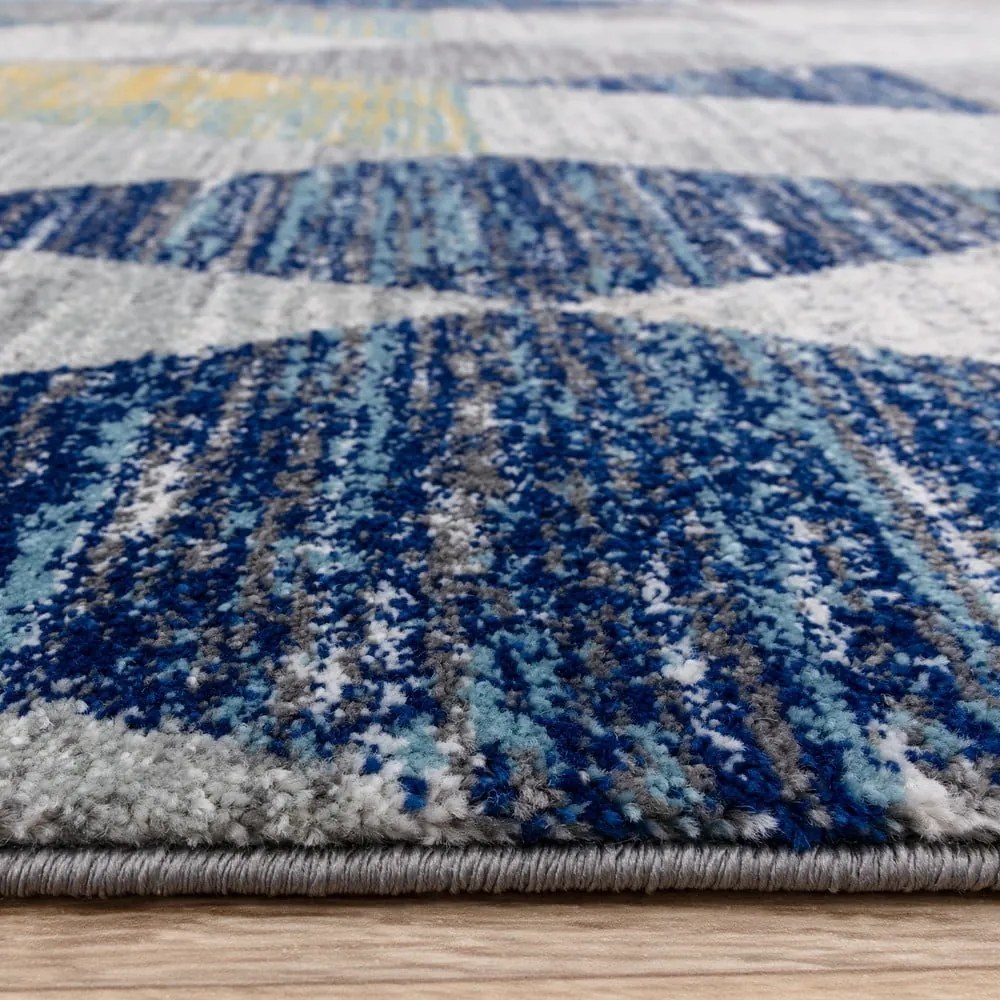 Covor albastru 160x230 cm Muse Harlequin Blue – Asiatic Carpets