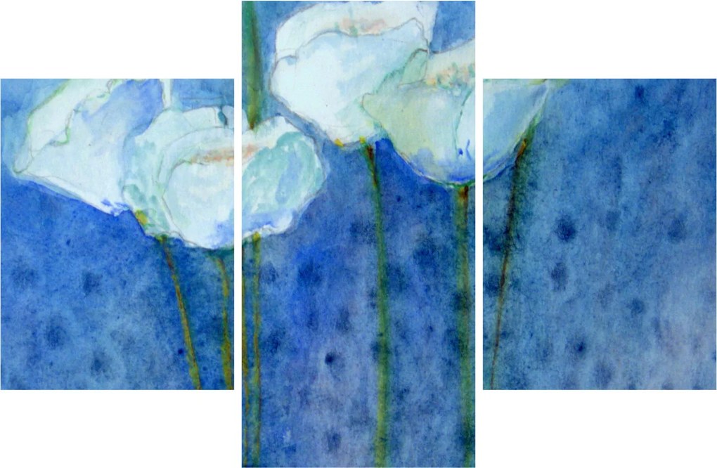 Tablou - Lalele albe (90x60 cm)