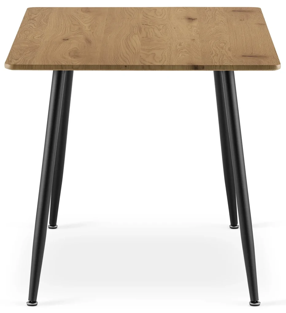 Masa de sufragerie cu blat in decor stejar WERONA 120x80