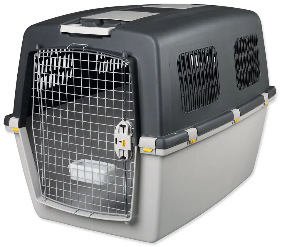 Cușcă / geantă pentru transport animale de companie gri 104x73 cm Trixie Gulliver 7 L – Plaček Pet Products