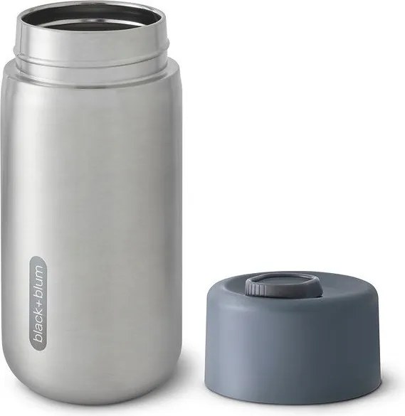 Cană termos argintie din oțel inoxidabil 340 ml – Black + Blum