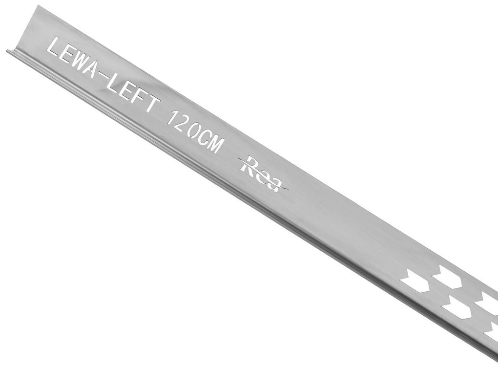 Profil de panta cadita de dus stanga Gri Periat 120cm, Rea