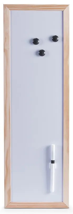 Tabla magnetica alba cu marker, 20 x 60 cm